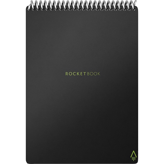 Rocketbook Flip Executive gjenbrukbar notatblokk A5 (infinity black)