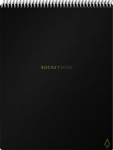 Rocketbook Flip Letter gjenbrukbar notatblokk A4 (infinity black)