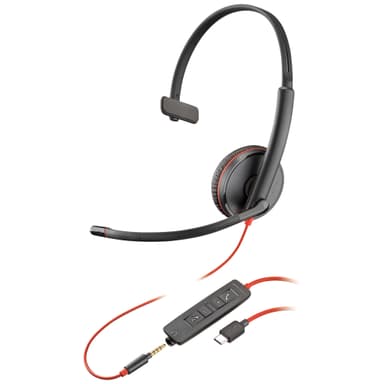 Plantronics BlackWire 3215 USB mono-headsett