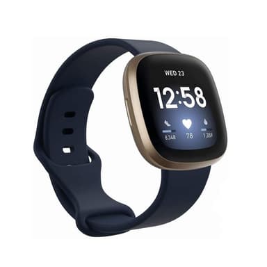 Armbånd Fitbit Sense / Versa 3 Mørkeblå (S)