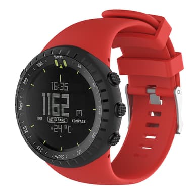 Suunto Core armbånd silikon rød