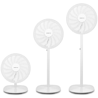 Gulvvifte 35cm Smart Fan Hvit Elkjøp