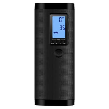 Oppladbar elektrisk luftpumpe med LCD-skjerm