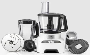 OBH Nordica Double Force foodprosessor FO8221S0 (hvit)