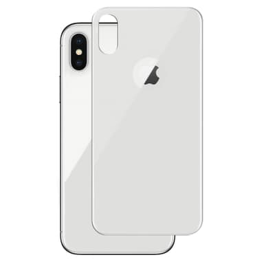 Panzer Curved Silicate skjermbeskytter Back iPhone X/Xs/11 Pro (grå)