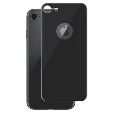 Panzer Curved Silicate skjermbeskytter Back iPhone 6/7/8/SE Gen. 2 (grå)