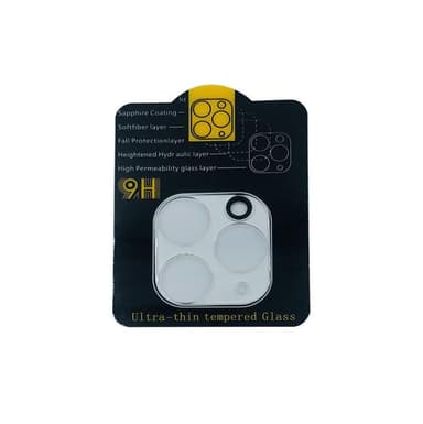 Objektivdeksel til iPhone 11 Pro / Pro Max kamera i herdet glass 2-pakning