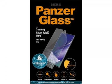 Samsung Galaxy Note 20 Ultra Skjermbeskytter Plastfilm Case friendly