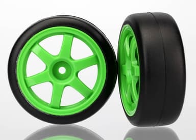 TRX-7375A Tires and wheels, assembled, glued
