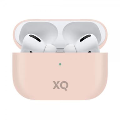 XQISIT AirPods Pro Deksel Silikoni Case Rosa