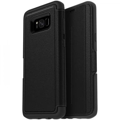 Samsung Galaxy S8 Plus Etui Strada Series Onyx Svart