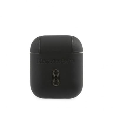 Mercedes Benz AirPods (1/2) Deksel Leather Case Svart