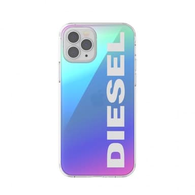 Diesel iPhone 12/iPhone 12 Pro Deksel Snap Case Holographic Hvit