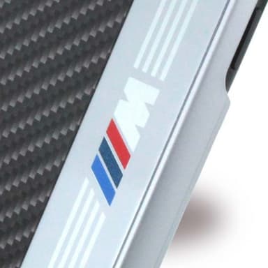 BMW AirSkin Stripe Deksel till Apple iPhone 8/7 Svart Sølv