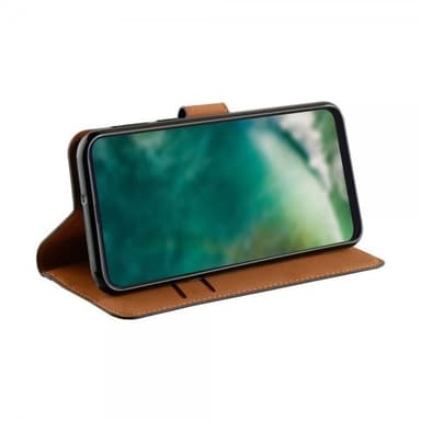 XQISIT Samsung Galaxy A21s Etui Slim Wallet SelecTion Svart