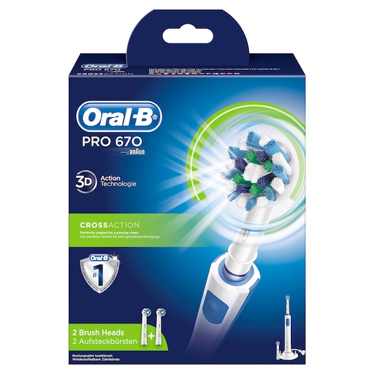 Oral-B Pro 670 elektrisk tannbørste