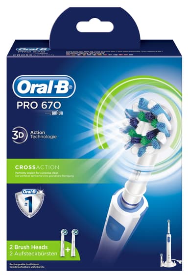Oral-B Pro 670 elektrisk tannbørste