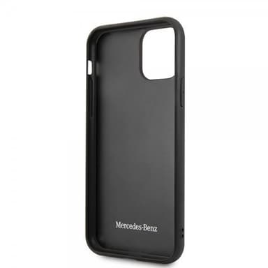 Mercedes Benz iPhone 11 Pro Max Deksel Wood Line Rosewood