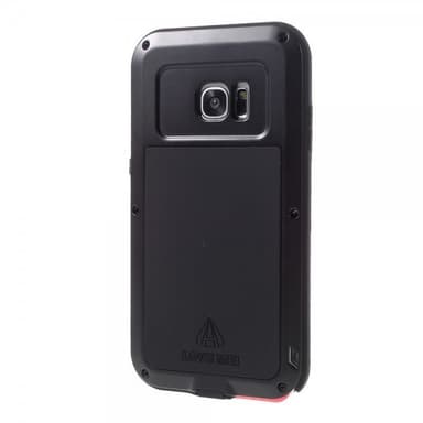 Love Mei PoweRFul Case till Samsung Galaxy S7 Edge Super GUARD Deksel Stötsäkert Svart