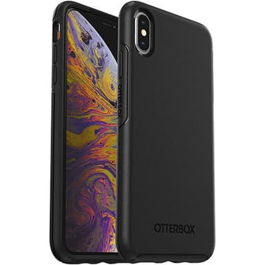 iPhone Xs Max Deksel Symmetry Series Svart