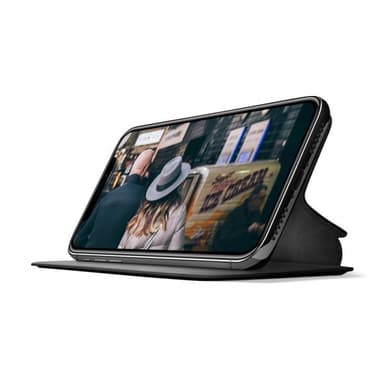 Twelve South iPhone Xs Max Plånboksetui SurfacePad Nappaläder Svart