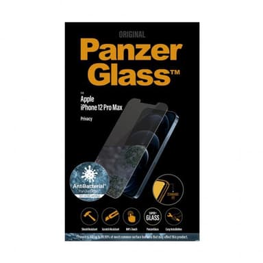 iPhone 12 Pro Max Skjermbeskytter Standard Fit Privacy