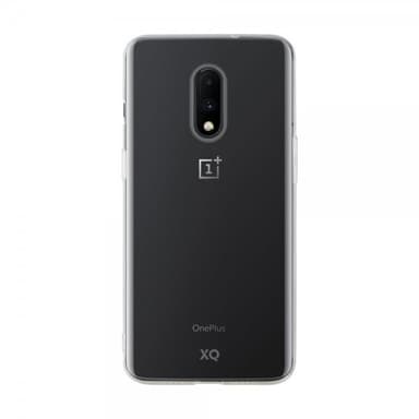 XQISIT OnePlus 7 Deksel Flex Case Transparent Klar