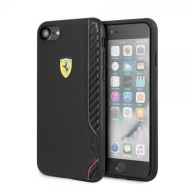 Ferrari iPhone 7/8/SE Deksel On Track Svart