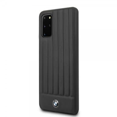 BMW Samsung Galaxy S20 Plus Deksel Leather Lines Svart