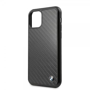 BMW iPhone 11 Pro Max Deksel Karbonfibertekstur Svart