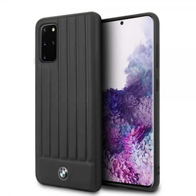 BMW Samsung Galaxy S20 Plus Deksel Leather Lines Svart