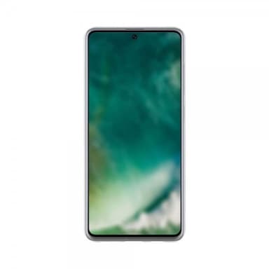 XQISIT Samsung Galaxy A51 Deksel Phantom Glass Transparent Klar
