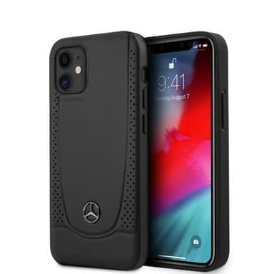 Mercedes Benz iPhone 12 Mini Deksel PeRForert Svart