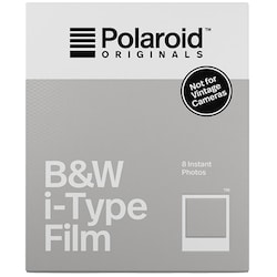 Polaroid Originals i-type sort/hvit-film (8 ark)