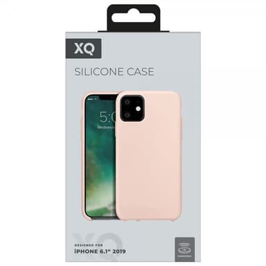 XQISIT iPhone 11 Deksel Silikoni Nude