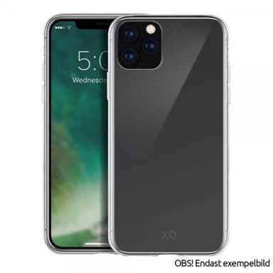 XQISIT iPhone 12 Mini Deksel Flex Case Transparent Klar