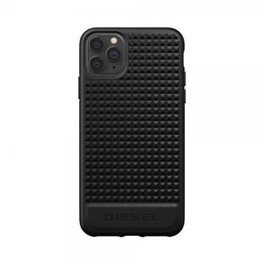 Diesel iPhone 11 Pro Max Deksel Moulded Case Premium Leather Studs Svart