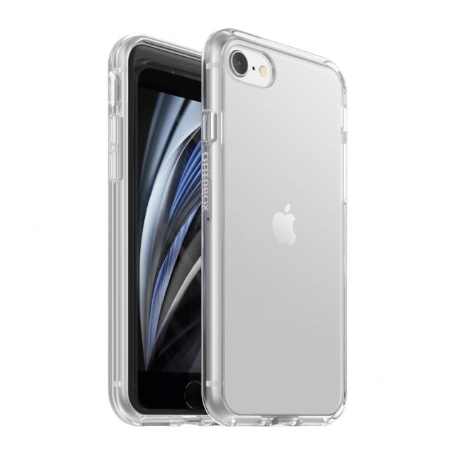 iPhone 7/8/SE 2020 Deksel React Transparent Klar
