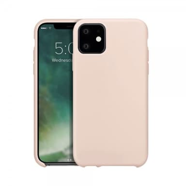 XQISIT iPhone 11 Deksel Silikoni Nude