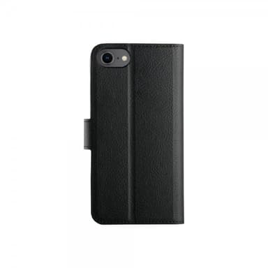 XQISIT iPhone 7/8/SE Etui Slim Wallet SelecTion Svart