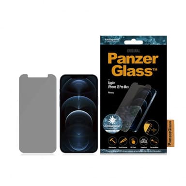 iPhone 12 Pro Max Skjermbeskytter Standard Fit Privacy