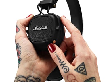 Marshall Major III trådløse on-ear hodetelefoner (sort)