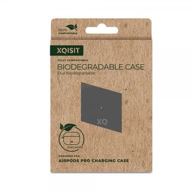 XQISIT AirPods Pro Deksel Eco Case Svart