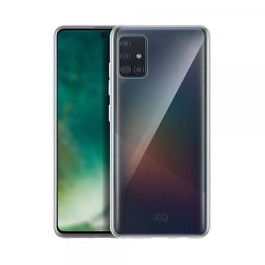 XQISIT Samsung Galaxy A51 Deksel Phantom Glass Transparent Klar
