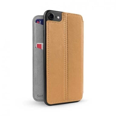 Twelve South iPhone 7/8/SE PlånboksEtui SurfacePad Nappaläder Brun