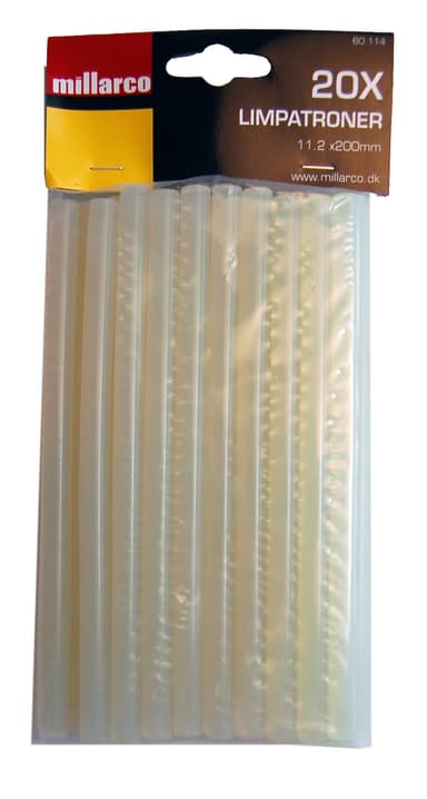 Limpatroner 11,2x200 mm - 20 st.