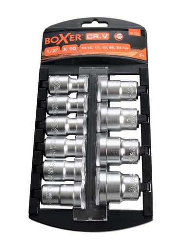 Hylsor ½" - 10 delar
