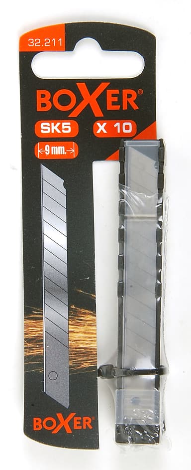 Knivblad 9 mm x 10 st. – SK5-stål