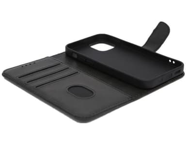 iPhone 12/12 Pro-deksel med kortspor Svart