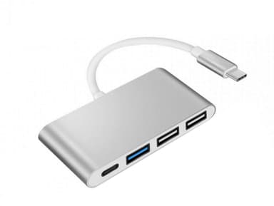 USB-C multiport-adapter USB-C PD, USB 3.0, 2 USB 2.0